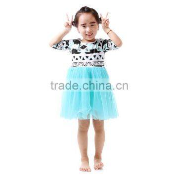 Summer 2016 New Fashion Children Cute Lace Frocks Baby Clothes Girl Apparel