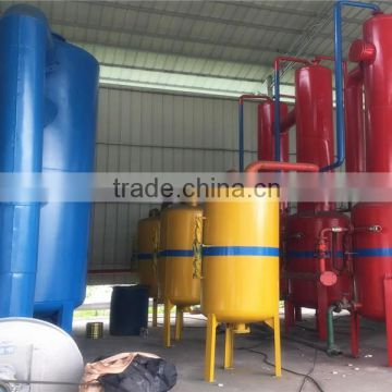 Waste plastic,rubber,tyre pyrolysis plant,tyre processing to oil with CE ISO, Huatai