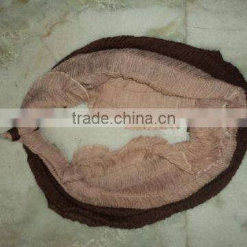 VISCOSE OMBREY COLOURED LOOP SCARVES photo-2