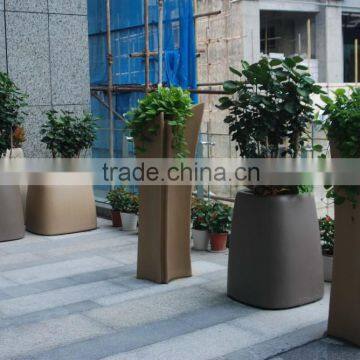 Simple and Generous Fiberglass Flower Pot photo-5