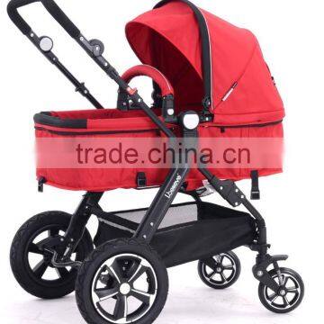 European Standard High Quality Baby Carriage 3 in 1 photo-2