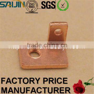 High Precision Small Electric Brass Stamping Metal Socket Parts