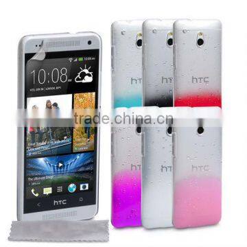 PC 3D Raindrop Hard Case Mobile Phone Case Cover For HTC ONE MINI M4