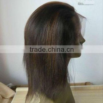 wholesale piano color virgin hair full lace wigs