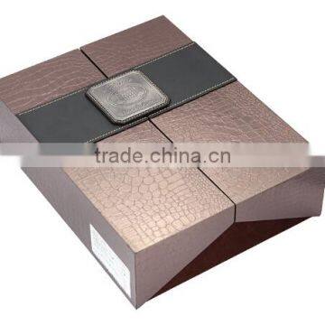 New design gift box cardboard collapsible wine box