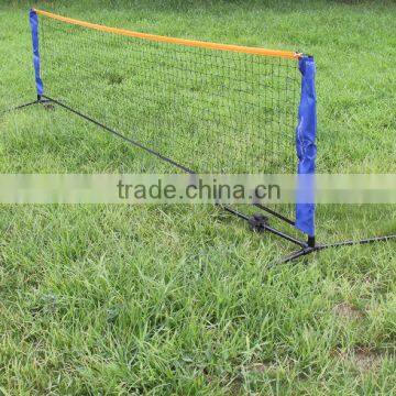 Portable and Foldable Tennis Net Set with tennis net and tennis poles