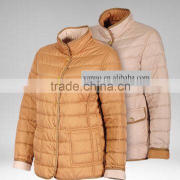 2015 wholesale women quilted jacket wadded jacket for the winter