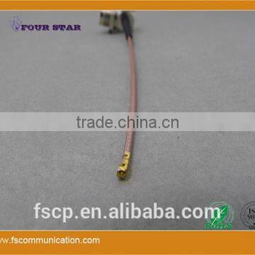 RG178 Cable Assembly With FME Male Bulkhead Right Angle Crimp to U.FL Male Crimp Connectors photo-4