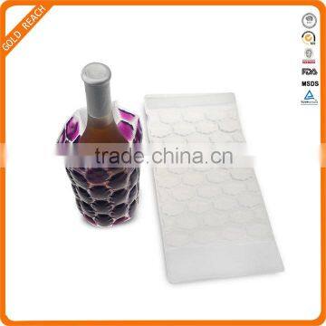 PVC Gel Material and Insulated Type Wine Remolded Cooler Wrap