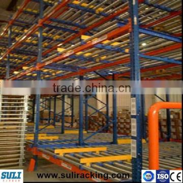 Economical lean pipe FIFO flow rack