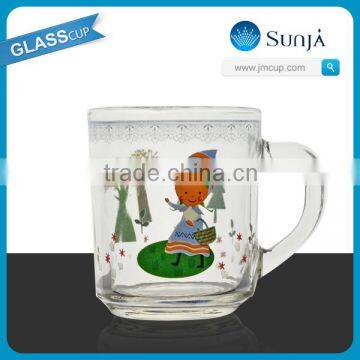 Cartoon Glass Cup With Handle Kinds Favor Glass Mug Cup With Handle photo-5