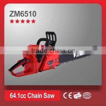power tools 64.1cc 3.3kW 2 stroke ZM6510 mini sawmill machine forced air cooling system