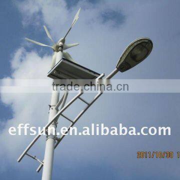 Wind solar hybrid power streetlight