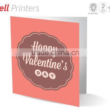 Valentine day greeting card with Low price quality finishing from india