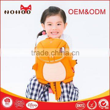 Cool dinosaur design waterproof kids gifts 3D neoprene pupil funny camping school bag backpack