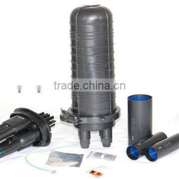 Dual wall heat shinkable tubing for fiber dome closure