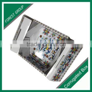 BOTH SIDES GLOSSY VARNISHED CORRUGATED PACKAGING BOX FOR BODY LOTION PACKAGING photo-2