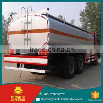 SINOTRUK 12400kg Curb weight 6*4 capacity fuel tank truck