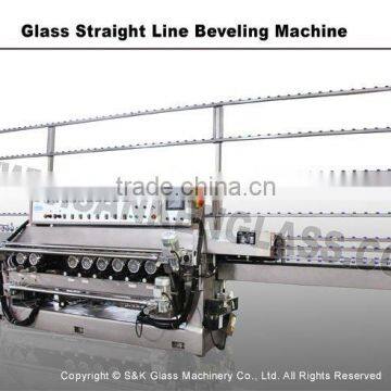 Sanken 9 Spindle Beveled Edge Glass Polishing Machine