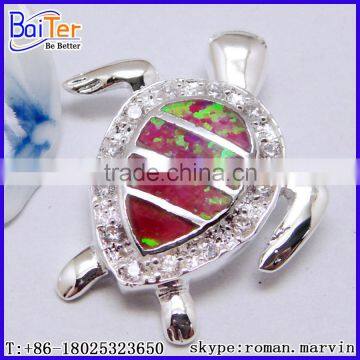 Opal Jewelry Factory!! Custom 925 Sterling Silver Fire Opal Turtle Jewelry Wholesale photo-5