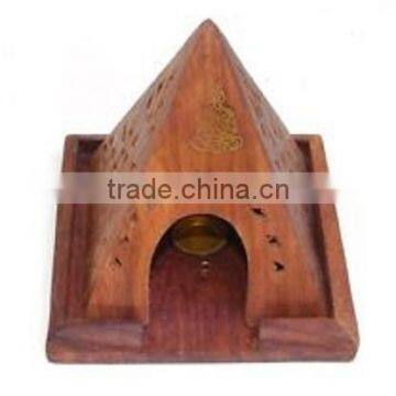 NAUTICAL DESIGNER DECORATIVE WOODEN INCENSE BURNER-HOME MADE BURNER-HANDMADE BURNER NWIB006