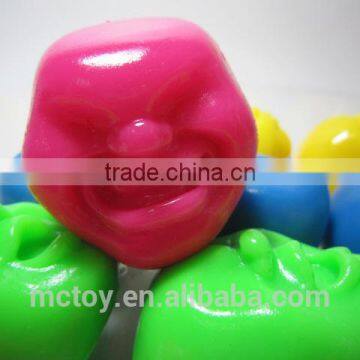 Sticky toys mood face toys soft stress ball