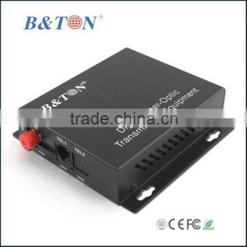 1 Channel Telephone to Fiber Converter for CCTV Security