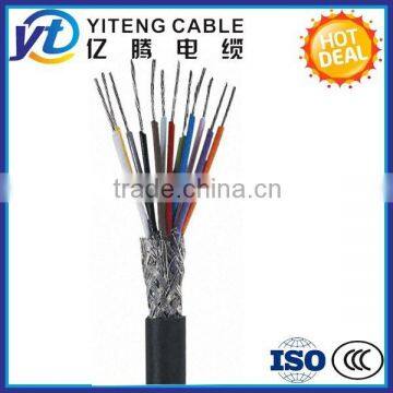 450/750V Multicore Copper Conductor PVC Insulated and Sheathed Braiding Screened/Shielded Control Cable