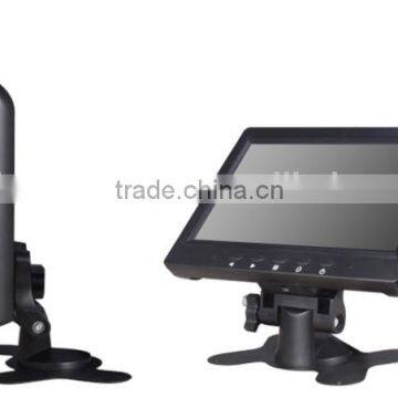 7 Inch TFT Monitor with AV VGA BNC Input for mobile car DVR