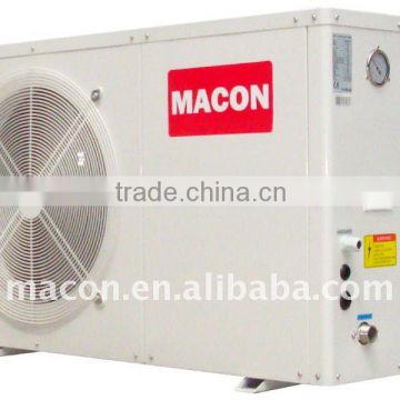 Air source heat pump water heater for heating,cooling,hot water and floor heating