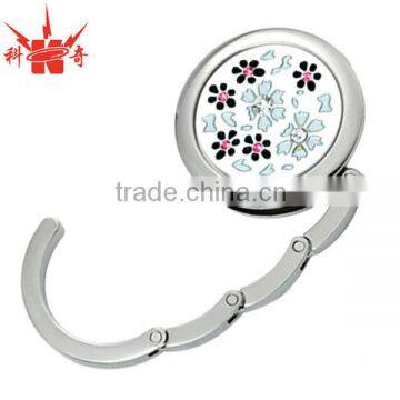 Promotion Fashional Metal Purse Hanger /Flower Shape Bag Hanger With Business Logo photo-6