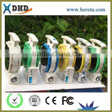 Shenzhen Factory Direct Sale Multifunction Solar Power Bank With Radio and Fan photo-6