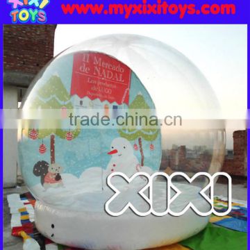 2016 Outdoor large snow globe inflatable christmas decorations                        
                                                Quality Choice