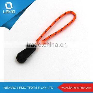 Custom Logo Nylon Cords Travel Rubber Plastic Zipper Puller, Zip Puller