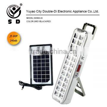 24leds portable solar led light ,solar portable lamp