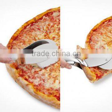 Pizza Cutter, Pizza Server with clip