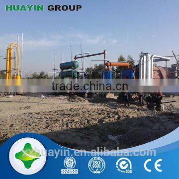 China famous brand Huayin waste tire recycling