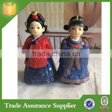 New Products Resin Custom Korean Figurines Hanbok Dolls photo-2