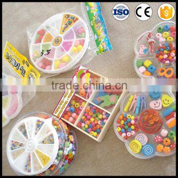 Custom colorful hot selling funny diy plastic beads for children