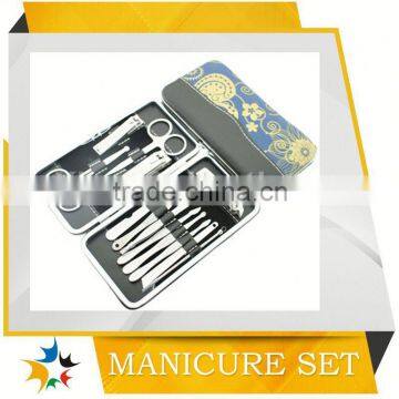 manicure pedicure set kit tool