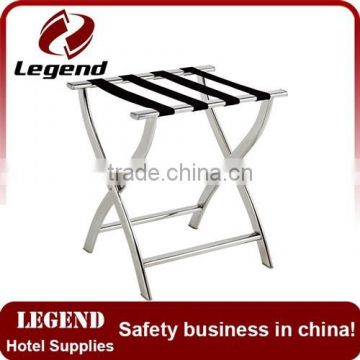 China golden supplier steel luggage stands for hotel