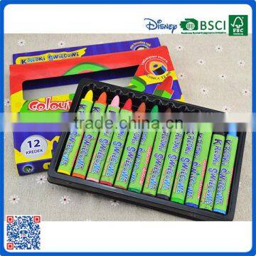 2016 high quality coloring crayons for drawing stationery