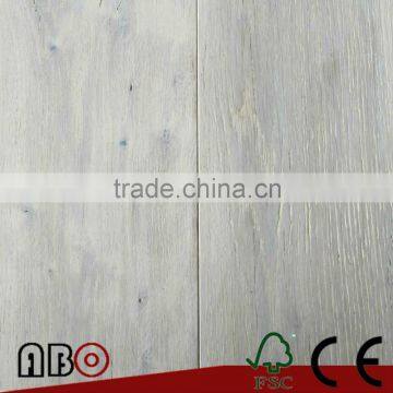 Distressed Oak Timber Flooring With Chemical Surface Treatment photo-5