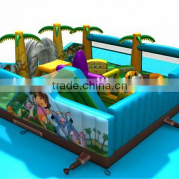 commercial used inflatable playground amusement park for kids play