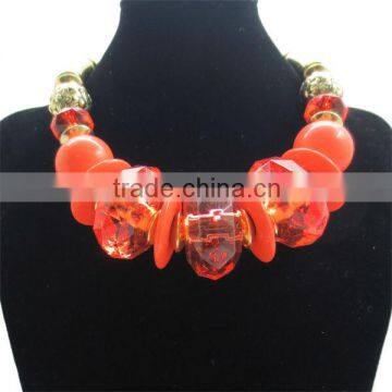 Large Chunky Beads Necklace 2013