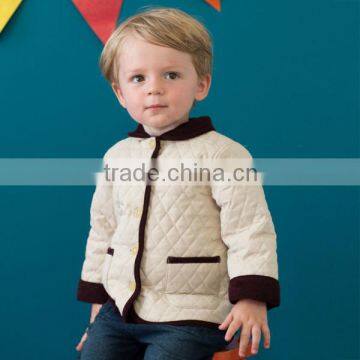 DB790 davebella 2014 winter new arrival flour printed baby coat babi outwear baby clothes winter outwear