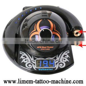 hot sale high quality UFO Dual LED Digital tattoo power supply