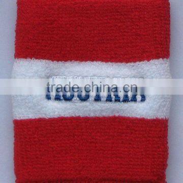 Embroidery Wristband,sweatband