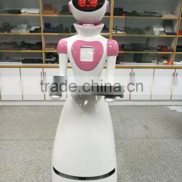 Automatic Smart Laser Navigation Robot Waiter For Serving Restaurant