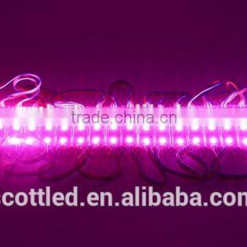 Ip67 12v 3leds/module 20pcs/string Rectangle 75*15mm Full Color Ws2811 LED Pixels Module photo-4